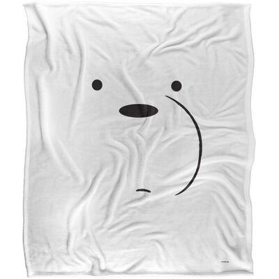 Cartoon Network We Bare Bears Ice Bear Silky Touch Super Soft Throw Blanket 152 X 127 cm in White White 152 X 127 cm Cartoon Network We Bare Bears Ice Bear Silky Touch Super Soft Throw Blanket 152 X 127 cm in White White 152 X 127 cm