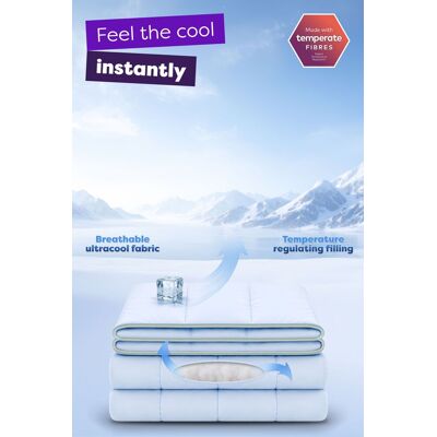 Slumberdown - Cool Sleep Nylon - Double - Nylon - Duvet Slumberdown - Cool Sleep Nylon - Double - Nylon - Duvet