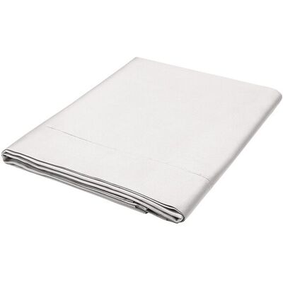 1951 'Luxury 1000 Thread Count' Egyptian Cotton Flat Sheet in Silver Size: Double Fitted Silver Double Fitted 1951 'Luxury 1000 Thread Count' Egyptian Cotton Flat Sheet in Silver Size: Double Fitted Silver Double Fitted