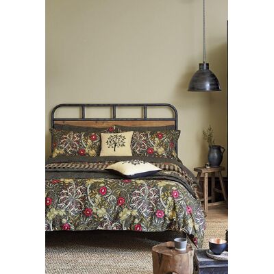 Morris & Co. Seaweed Cotton Super King Duvet Cover Set Morris & Co. Seaweed Cotton Super King Duvet Cover Set