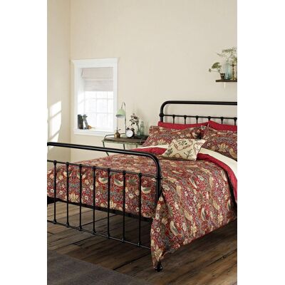 Morris & Co. - Strawberry Thief Duvet Cover - Cotton Single Set Morris & Co. - Strawberry Thief Duvet Cover - Cotton Single Set
