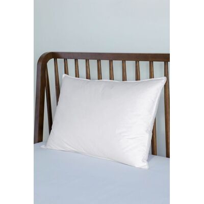 Martex Duck Feather & Down Pillow - Soft / Medium in White White Martex Duck Feather & Down Pillow - Soft / Medium in White White