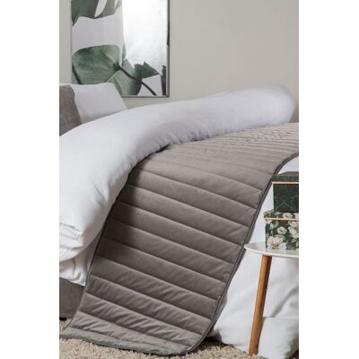 Belledorm Verona Runner 50cm X 220cm in Charcoal Size: 50 cm X 220 cm Charcoal 50 cm X 220 cm Belledorm Verona Runner 50cm X 220cm in Charcoal Size: 50 cm X 220 cm Charcoal 50 cm X 220 cm