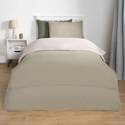 OHS Soft Coverless 10.5 TOG Duvet Set Pillowcase Quilted Cover in Pale Green Size: Single Pale Green Single OHS Soft Coverless 10.5 TOG Duvet Set Pillowcase Quilted Cover in Pale Green Size: Single Pale Green Single