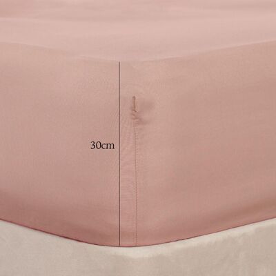 OHS Plain Bed Sheet Microfibre Deep Fitted Soft in Pink Size: King Fitted Pink King Fitted OHS Plain Bed Sheet Microfibre Deep Fitted Soft in Pink Size: King Fitted Pink King Fitted
