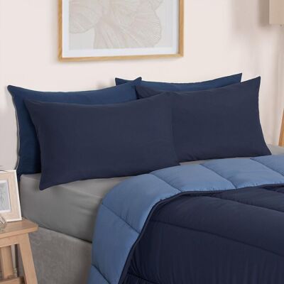 OHS Soft Coverless 10.5 TOG Duvet Set Pillowcase Quilted Cover in Blue Size: King Blue King OHS Soft Coverless 10.5 TOG Duvet Set Pillowcase Quilted Cover in Blue Size: King Blue King