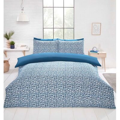 Rapport Double Pebbles Geo Duvet Cover Set - Bedding Rapport Double Pebbles Geo Duvet Cover Set - Bedding