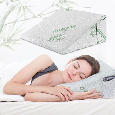 GAVENO CAVAILIA Wedge Pillow in White White GAVENO CAVAILIA Wedge Pillow in White White