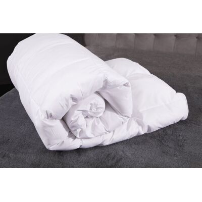The Linen Consultancy 'TLC 5 Star Hotel Concept' Softened Duck Feather 10.5 Tog Duvet in White Size: King White King The Linen Consultancy 'TLC 5 Star Hotel Concept' Softened Duck Feather 10.5 Tog Duvet in White Size: King White King