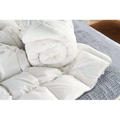 The Linen Consultancy 'TLC 5 Star Hotel Concept' Softened Goose Feather 10.5 Tog Duvet in White Size: King White King The Linen Consultancy 'TLC 5 Star Hotel Concept' Softened Goose Feather 10.5 Tog Duvet in White Size: King White King