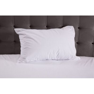 The Linen Consultancy 'TLC 5 Star Hotel Concept' Terry Waterproof PU Mattress & Pillow Protector Set in White Size: Double White Double The Linen Consultancy 'TLC 5 Star Hotel Concept' Terry Waterproof PU Mattress & Pillow Protector Set in White Size: Double White Double
