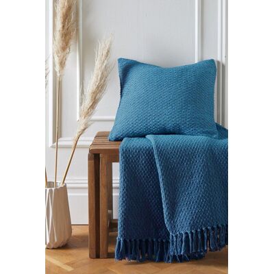 Drift Hayden 130cm x 180cm Teal Throw - Throw Drift Hayden 130cm x 180cm Teal Throw - Throw