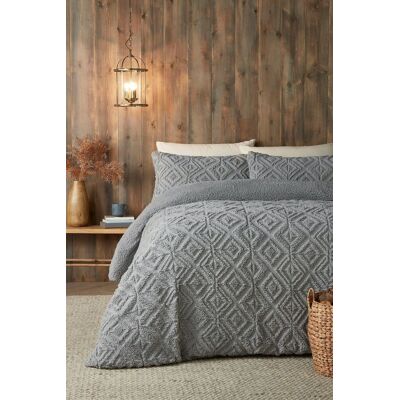 Fusion Romo Fleece Sherpa Duvet Cover Set - Duvet Cover Set Fusion Romo Fleece Sherpa Duvet Cover Set - Duvet Cover Set