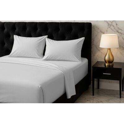Snug City Microfibre Soft Touch Flat Sheet Plain Dyed Bed Linen in White Size: Super King Flat White Super King Flat Snug City Microfibre Soft Touch Flat Sheet Plain Dyed Bed Linen in White Size: Super King Flat White Super King Flat
