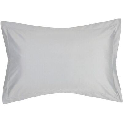 Christy - 400TC Luxury Cotton Sateen - Light Grey - One Size - Pillowcase Christy - 400TC Luxury Cotton Sateen - Light Grey - One Size - Pillowcase