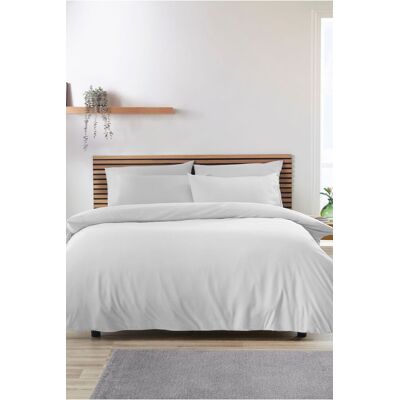 Catherine Lansfield White Duvet Cover Bedding Set - Bedding Set Catherine Lansfield White Duvet Cover Bedding Set - Bedding Set