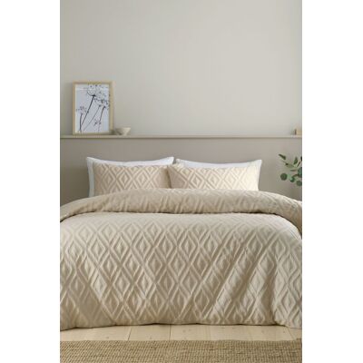 Catherine Lansfield Jacob Bedding Set - Geometric Diamond Pattern Catherine Lansfield Jacob Bedding Set - Geometric Diamond Pattern