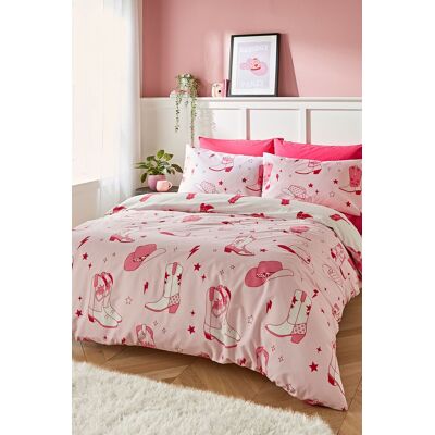 Hella Sassy Homeware - Cowgirl Bedding Set - Pink Hella Sassy Homeware - Cowgirl Bedding Set - Pink