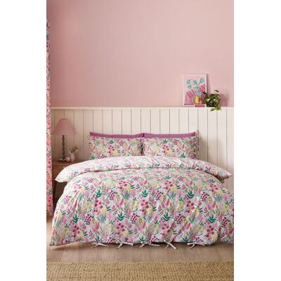 Catherine Lansfield Tilly Floral Reversible Duvet Cover Bedding Set - Duvet Cover Set Catherine Lansfield Tilly Floral Reversible Duvet Cover Bedding Set - Duvet Cover Set