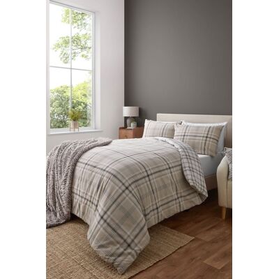 Catherine Lansfield Kelso Check Bedding Set - Bed Type Catherine Lansfield Kelso Check Bedding Set - Bed Type