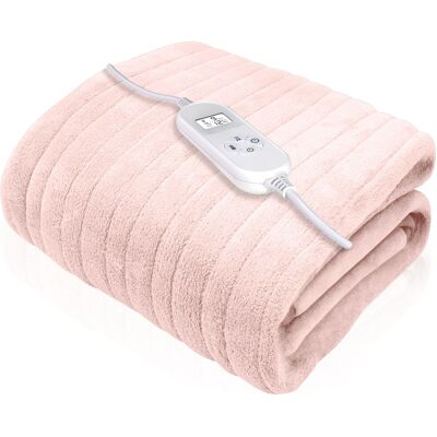 Dreamcatcher XL Electric Throw Heated Double Over Blanket Fleece - Pink Pink Double Dreamcatcher XL Electric Throw Heated Double Over Blanket Fleece - Pink Pink Double
