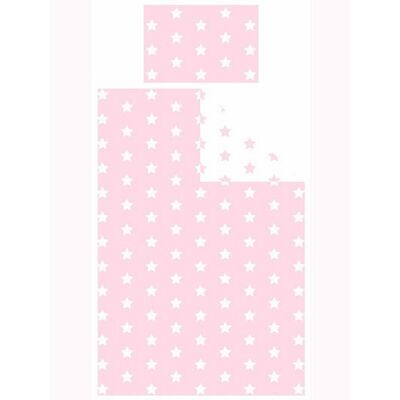 Bedding & Beyond Stars Fitted Bed Sheet Set in Pink Size: Single Pink Single Bedding & Beyond Stars Fitted Bed Sheet Set in Pink Size: Single Pink Single