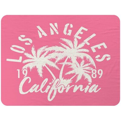 Benjamin Tate Design Los Angeles California Blanket in Natural Size: 120 cm x 150 cm Natural 120 cm x 150 cm Benjamin Tate Design Los Angeles California Blanket in Natural Size: 120 cm x 150 cm Natural 120 cm x 150 cm