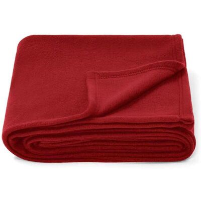 Brand Lab Polar Fleece Blanket in Red Red Brand Lab Polar Fleece Blanket in Red Red