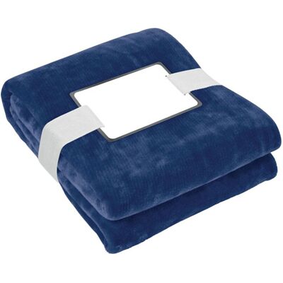 MidOcean Logan RPET Fleece Blanket in Blue Blue MidOcean Logan RPET Fleece Blanket in Blue Blue