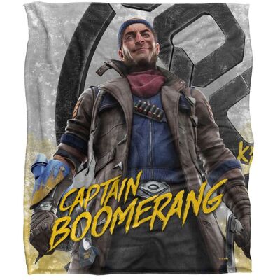 Suicide Squad LOGOVISION :Kill The Justice League, 152x127 cm Boomerang Silk Touch Blanket in White White 152x127 cm Suicide Squad LOGOVISION :Kill The Justice League, 152x127 cm Boomerang Silk Touch Blanket in White White 152x127 cm