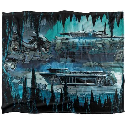 Batman Blanket, 152x127 cm, Batcave Silky Touch Super Soft Throw Blanket in White Size: 152x127 cm White 152x127 cm Batman Blanket, 152x127 cm, Batcave Silky Touch Super Soft Throw Blanket in White Size: 152x127 cm White 152x127 cm