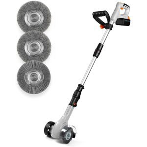 VonHaus Cordless Weed Remover in Light Grey Light Grey VonHaus Cordless Weed Remover in Light Grey Light Grey