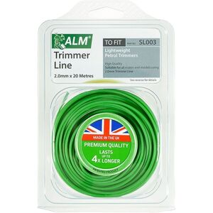 ALM Trimmer Line For Lightweight Duty Petrol Trimmer 20m x 2.0mm Multicolor ALM Trimmer Line For Lightweight Duty Petrol Trimmer 20m x 2.0mm Multicolor