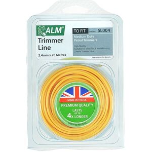 ALM Trimmer Line For Medium Duty Petrol Trimmer 20m x 2.4mm Multicolor ALM Trimmer Line For Medium Duty Petrol Trimmer 20m x 2.4mm Multicolor