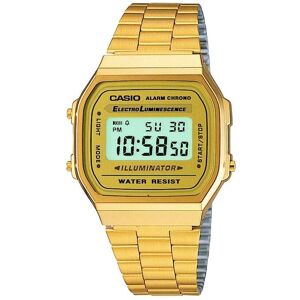 Casio Classic Leisure Gold Plated Stainless Steel Quartz Watch - A168Wg-9Ef