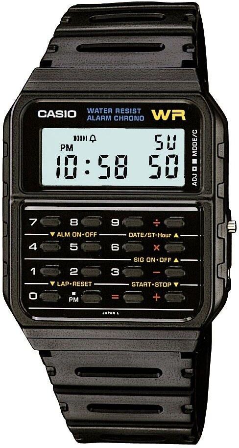 Casio Core Collection Calculator Plastic/resin Classic Watch - Ca-53W-1Er