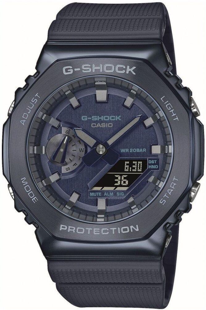 Casio G-Shock Stainless Steel Classic Combination Watch - Gm-2100N-2Aer