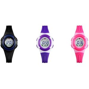 Skmei Childrens Watch Small Lightweight with Stopwatch & Alarm in Purple Purple One Size Skmei Childrens Watch Small Lightweight with Stopwatch & Alarm in Purple Purple One Size