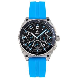 Shield Men's Sonar Chronograph Strap Watch with Date in Light Blue Light Blue One Size Shield Men's Sonar Chronograph Strap Watch with Date in Light Blue Light Blue One Size