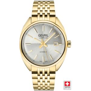 Gevril Men's Five Points Swiss Automatic Sellita SW200 Watch in Gold Gold One Size Gevril Men's Five Points Swiss Automatic Sellita SW200 Watch in Gold Gold One Size