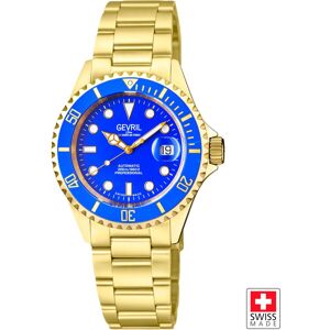 Gevril Men's Wall Street Swiss Automatic Sellita SW200 Watch in Rose Gold Rose Gold One Size Gevril Men's Wall Street Swiss Automatic Sellita SW200 Watch in Rose Gold Rose Gold One Size