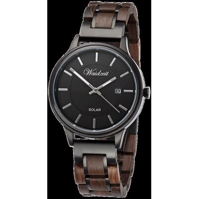 Waidzeit Mystic Solar Watch - Unisex in Dark Brown Dark Brown One Size Waidzeit Mystic Solar Watch - Unisex in Dark Brown Dark Brown One Size