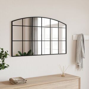 Berkfield Home Wall Mirror Black 100x60 cm Arch Iron Black 100x60 cm Berkfield Home Wall Mirror Black 100x60 cm Arch Iron Black 100x60 cm