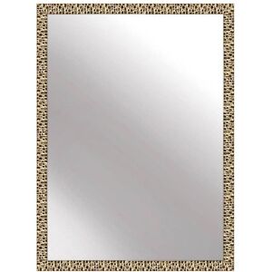 nielsen Florentina Wall Mirror With Mosaic Design Frame, 50 x 70cm in Gold Size: 50 x 70 cm Gold 50 x 70 cm nielsen Florentina Wall Mirror With Mosaic Design Frame, 50 x 70cm in Gold Size: 50 x 70 cm Gold 50 x 70 cm