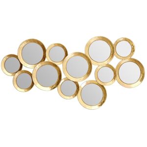 Orsina Marcia Wall Mirror in Gold Gold Orsina Marcia Wall Mirror in Gold Gold