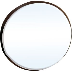 Orsina Athena Large Round Wall Mirror in Black Black Orsina Athena Large Round Wall Mirror in Black Black