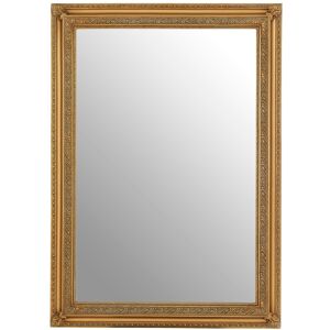 Orsina Stunning Gold Finish Wall Mirror, Decorative Functional Hallway Mirror For Livingroom, Elegant Modern Mirror Gold Orsina Stunning Gold Finish Wall Mirror, Decorative Functional Hallway Mirror For Livingroom, Elegant Modern Mirror Gold