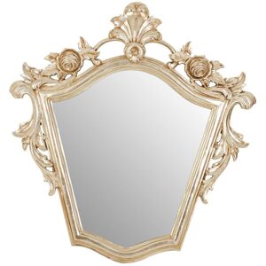 Orsina Versatile Champagne Finish Tapered Wall Mirror, Elegant Hallway Mirror For Bedroom, Functional Lounge Mirror in Silver Silver Orsina Versatile Champagne Finish Tapered Wall Mirror, Elegant Hallway Mirror For Bedroom, Functional Lounge Mirror in Silver Silver