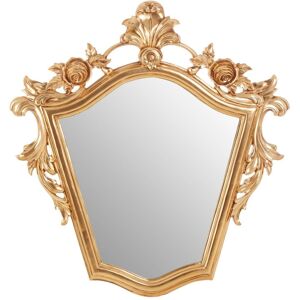 Orsina Versatile Champagne Finish Tapered Wall Mirror, Elegant Hallway Mirror For Bedroom, Functional Lounge Mirror in Gold Gold Orsina Versatile Champagne Finish Tapered Wall Mirror, Elegant Hallway Mirror For Bedroom, Functional Lounge Mirror in Gold Gold