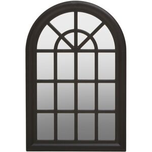 Orsina Shayla Wall Mirror in Black Black Orsina Shayla Wall Mirror in Black Black